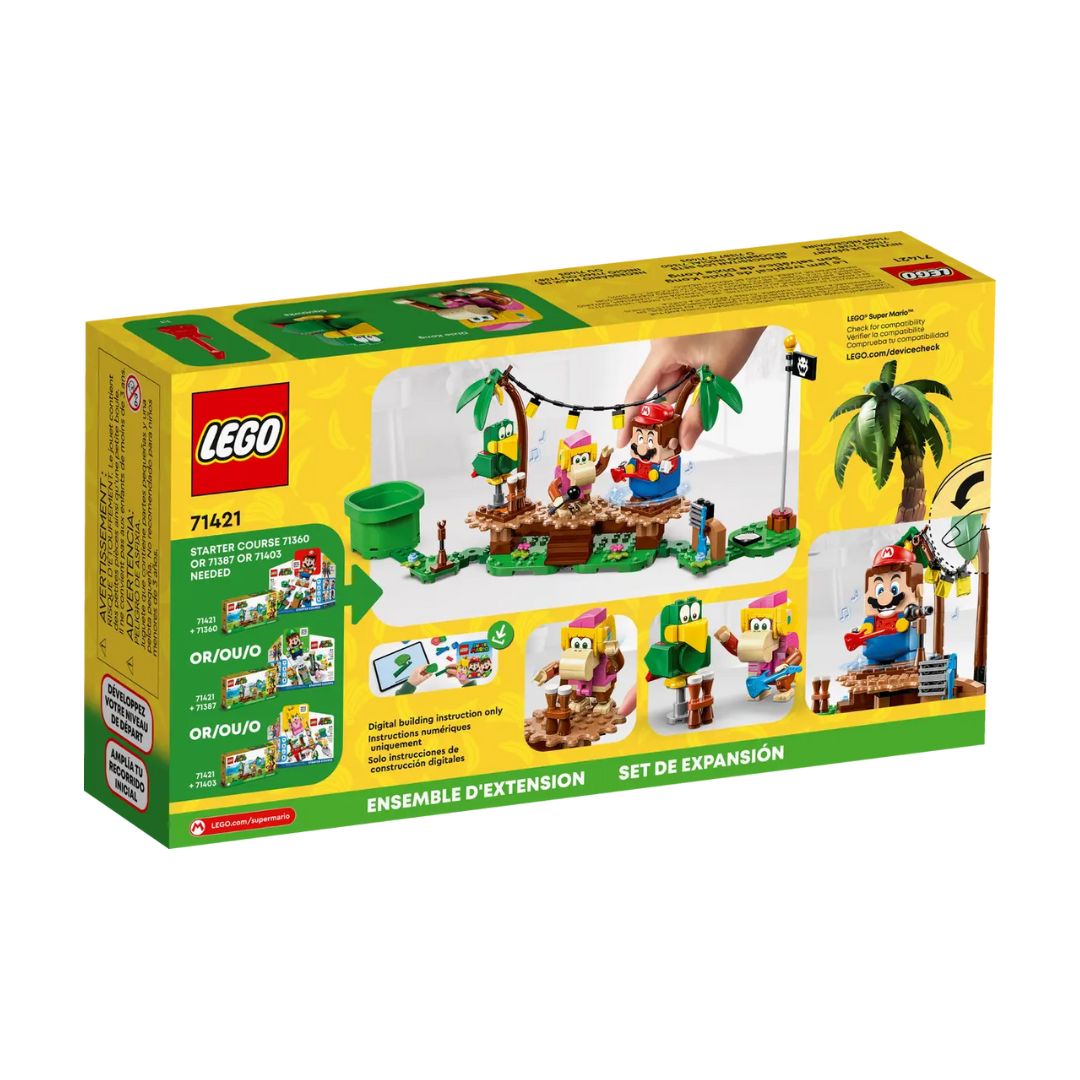 71421 LEGO Super Mario  Pack di espansione Concerto nella giungla di Dixie Kong