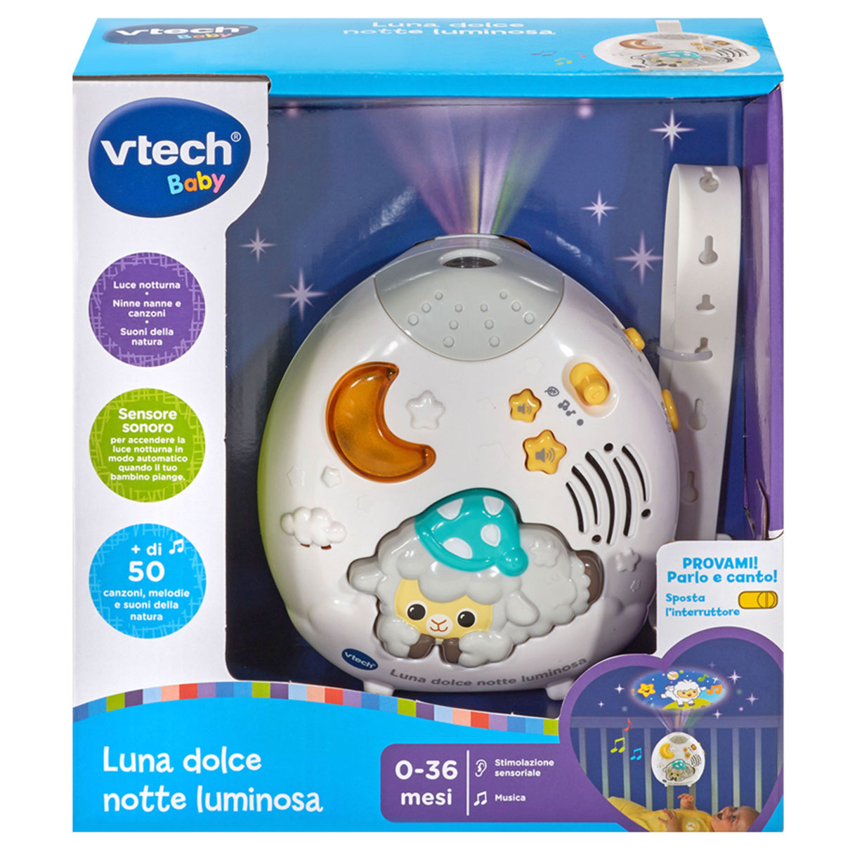 80-508707VTECH Luna, dolce notte luminosa