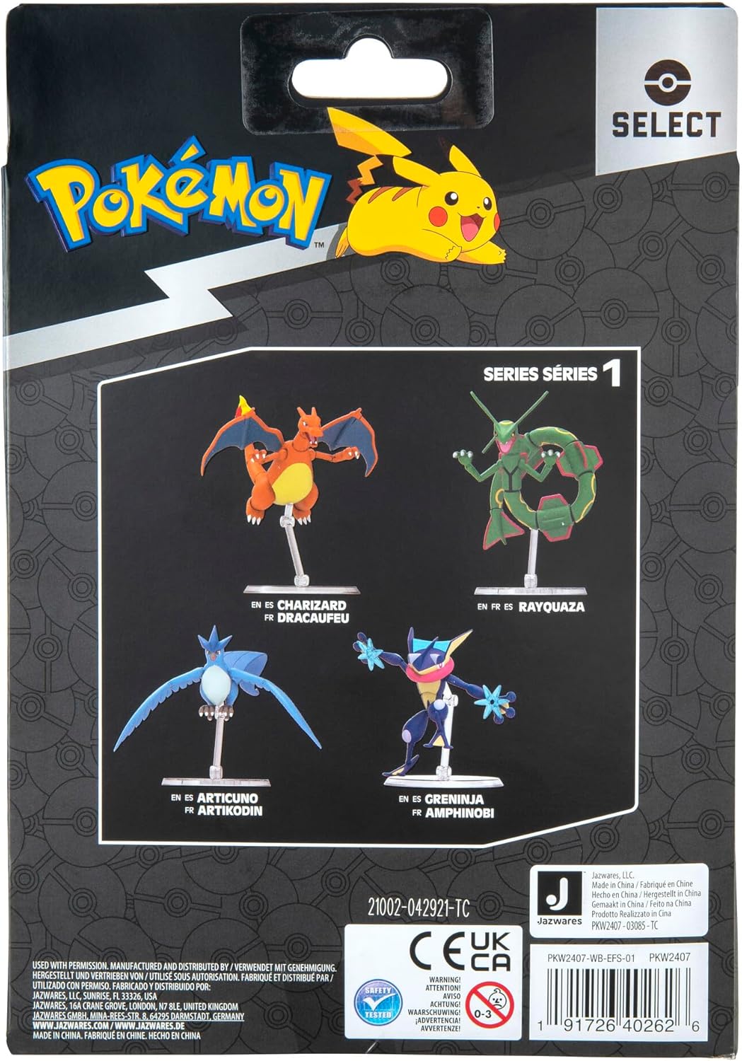 PK080900 Rei Toys Pokemon Select Super-Articulated Figure (Charizard)