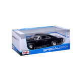 31387 BK Bburago Maisto - Dodge Charger R/T (1969), nera - 1:18