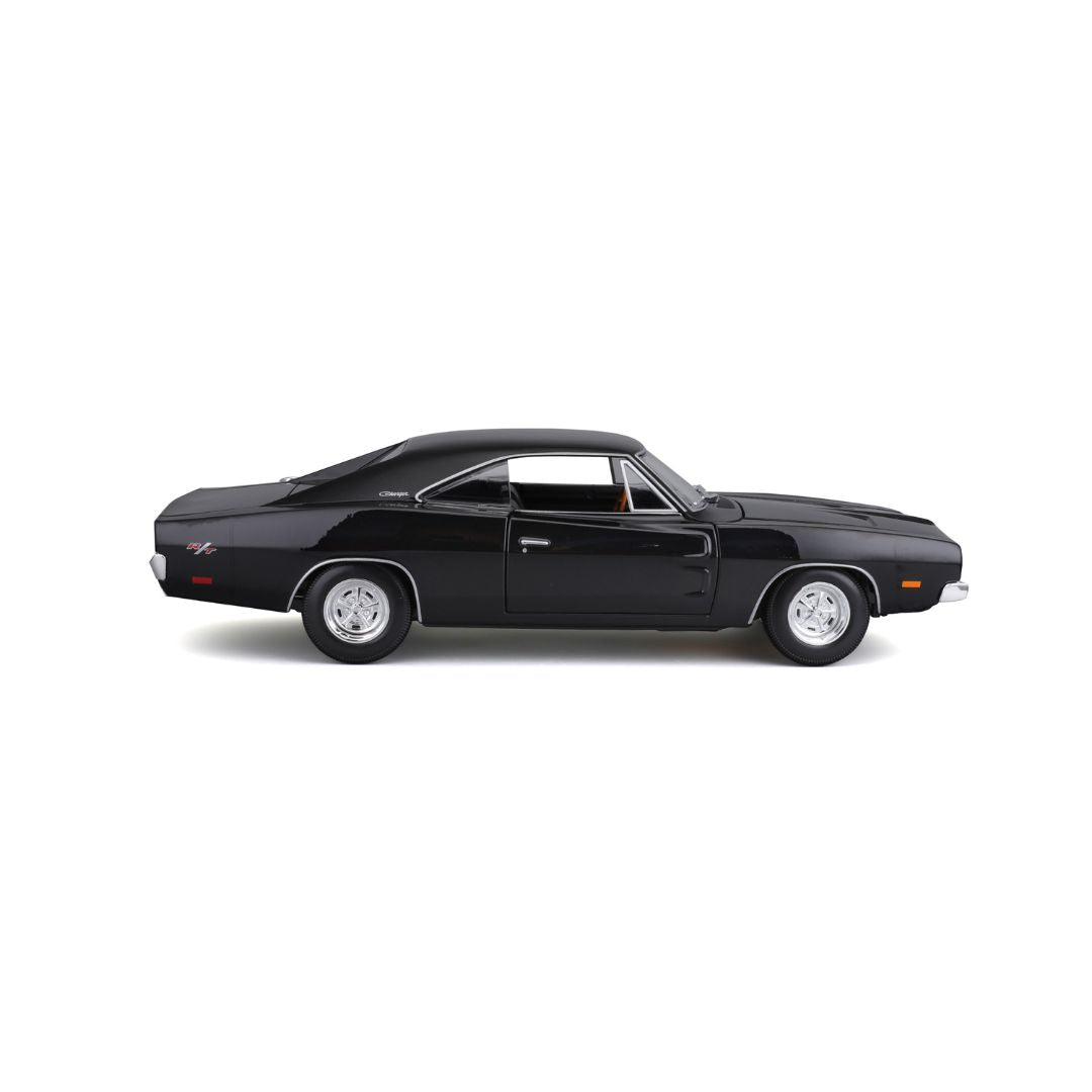 31387 BK Bburago Maisto - Dodge Charger R/T (1969), nera - 1:18