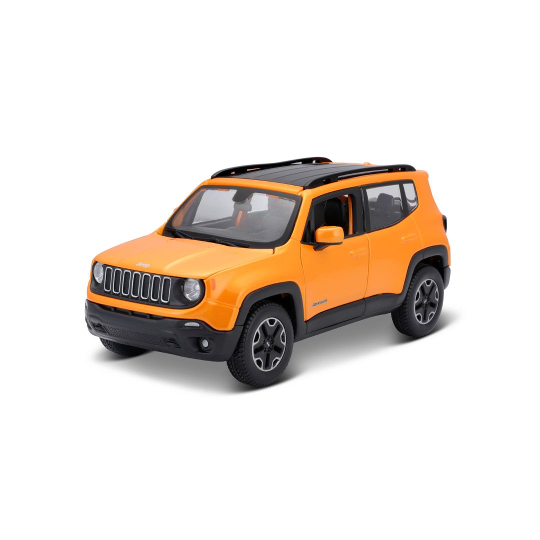 31282 Bburago Maisto - Jeep Renegade, arancione - Scala 1:24