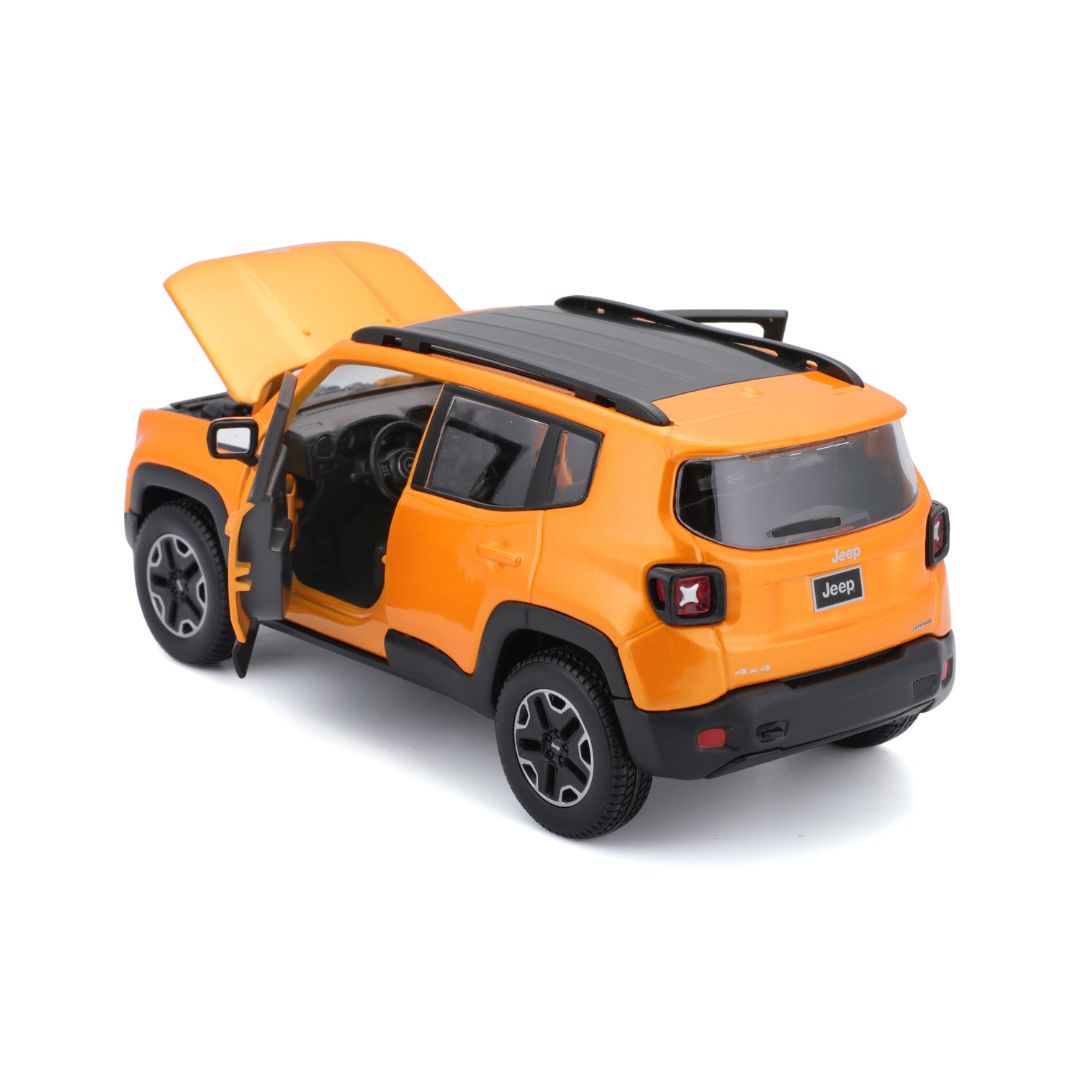 31282 Bburago Maisto - Jeep Renegade, arancione - Scala 1:24