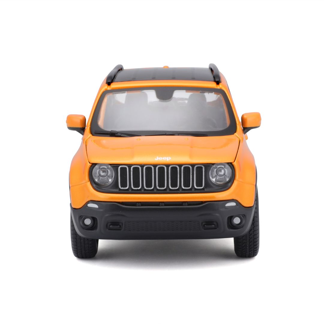 31282 Bburago Maisto - Jeep Renegade, arancione - Scala 1:24