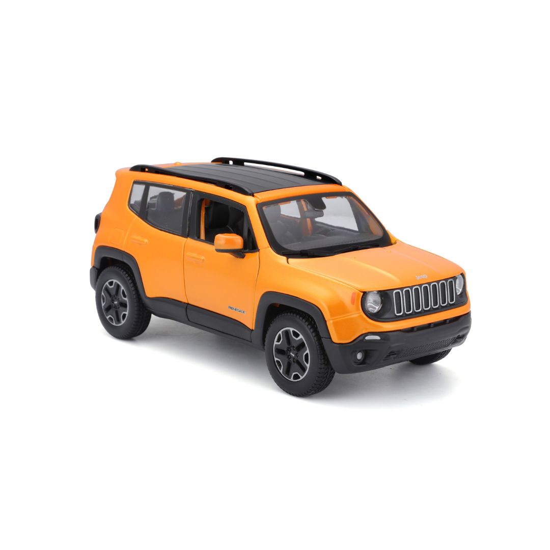 31282 Bburago Maisto - Jeep Renegade, arancione - Scala 1:24