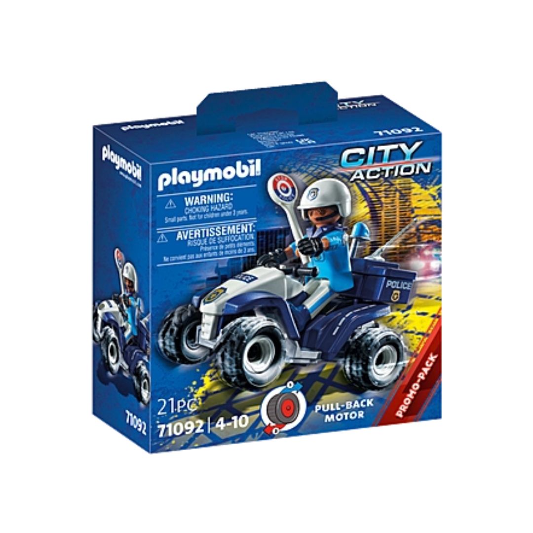 71092 Playmobil City Action - Quad Polizia