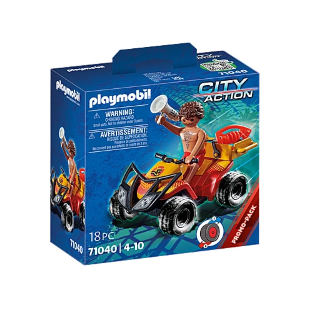 71040 Playmobil City Action - Quad di salvataggio