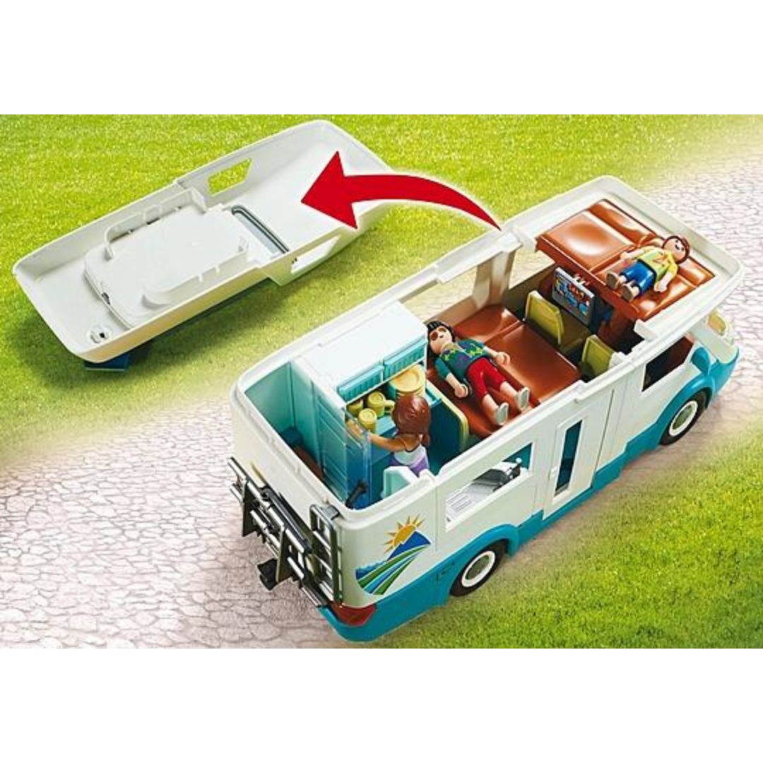 70088 Playmobil Family Fun -  Camper con famiglia in vacanza
