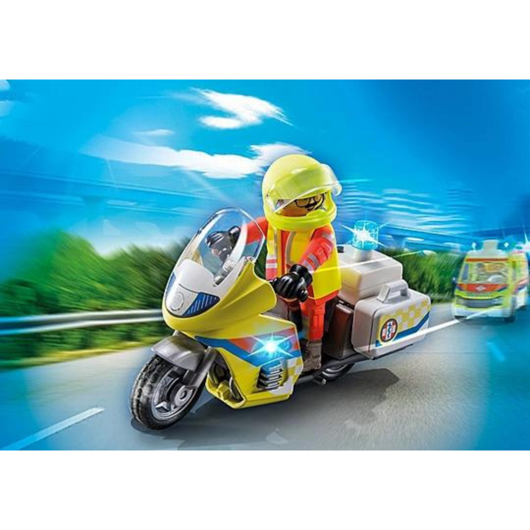 71205 Playmobil  City Life - Soccorritore con moto