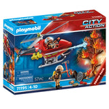71195 Playmobil City Action - Elicottero dei Vigili del Fuoco