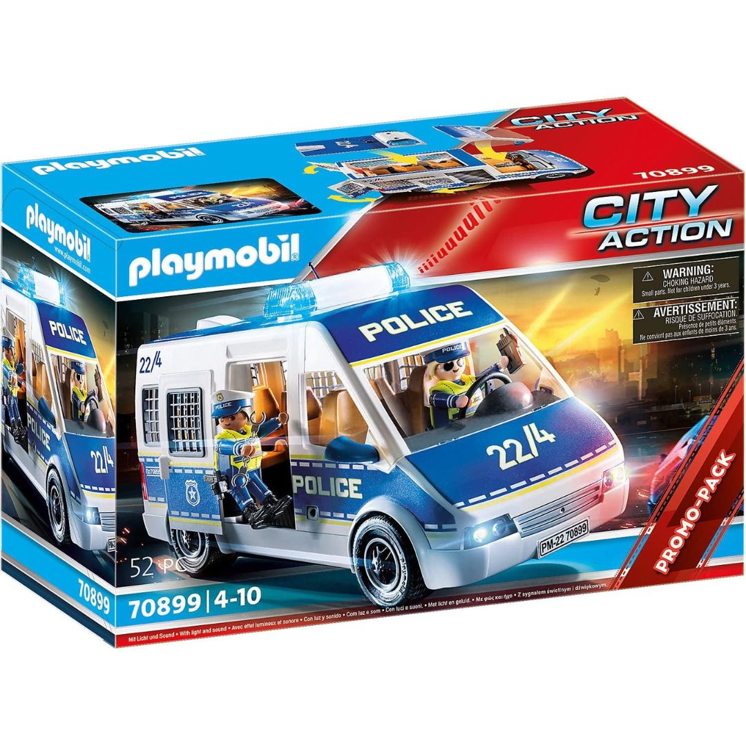 70899 Playmobil City Action FURGONE DELLA POLIZIA
