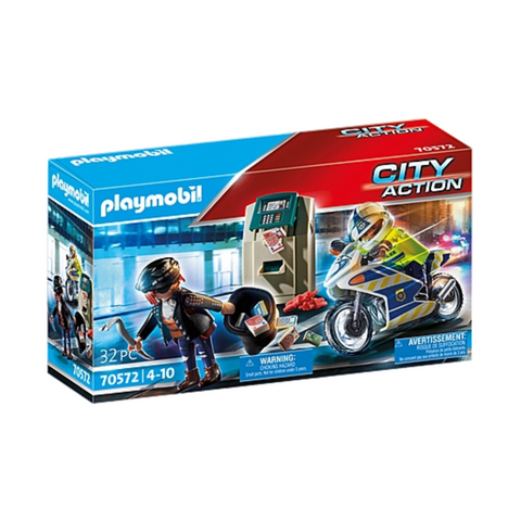 70572 Playmobil City Action -  Poliziotto in moto e ladro