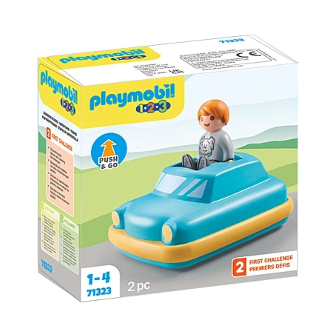 71323 Playmobil 1.2.3. - Auto per bambini
