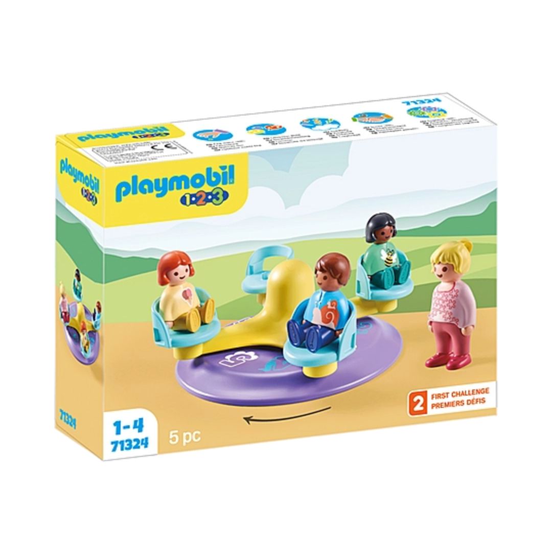 71324 Playmobil 1.2.3. - Giostra per bambini