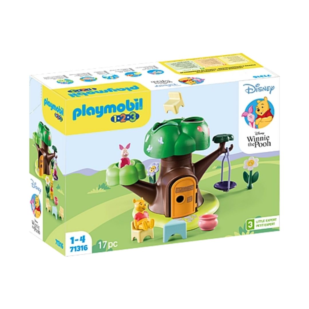 71316 Playmobil - 1.2.3 & Disney: La casa sull'albero di Winnie e Pimpi