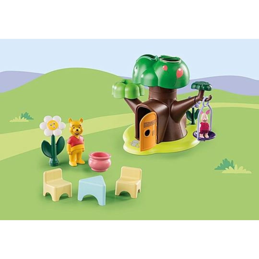 71316 Playmobil - 1.2.3 & Disney: La casa sull'albero di Winnie e Pimpi