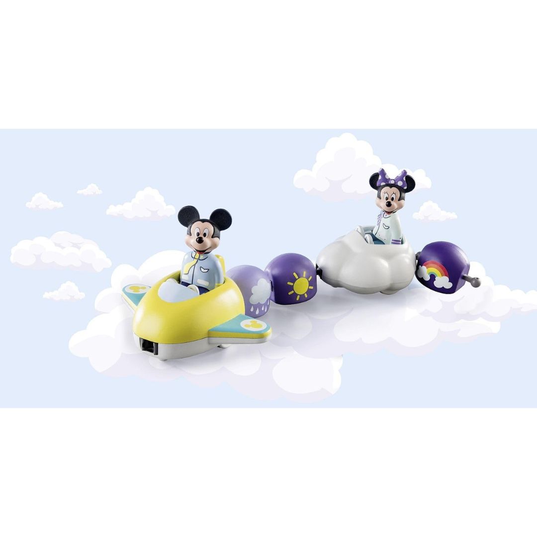 71320 Playmobil - 1.2.3 & Disney: Topolino e Minnie in volo tra le nuvole