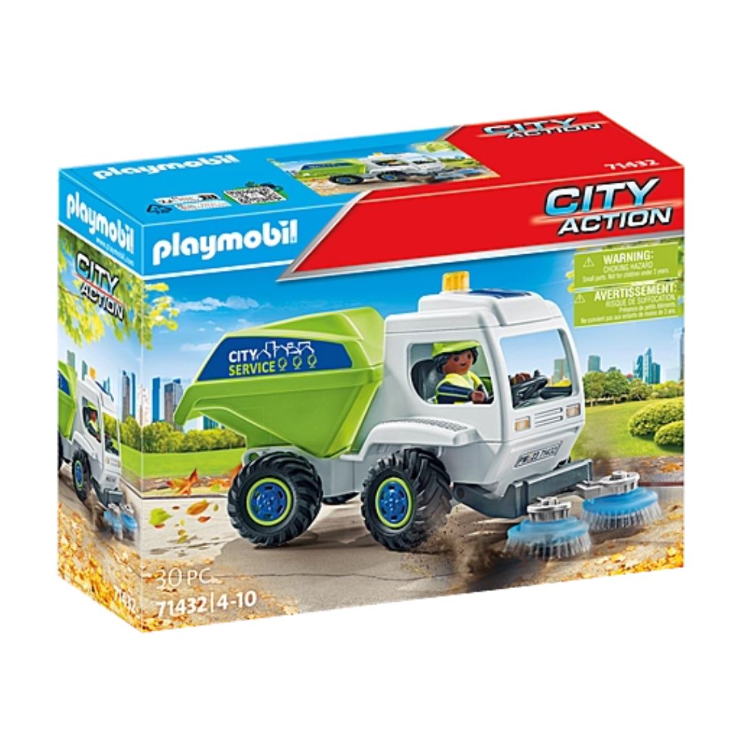 71432 Playmobil City Action - Spazzatrice