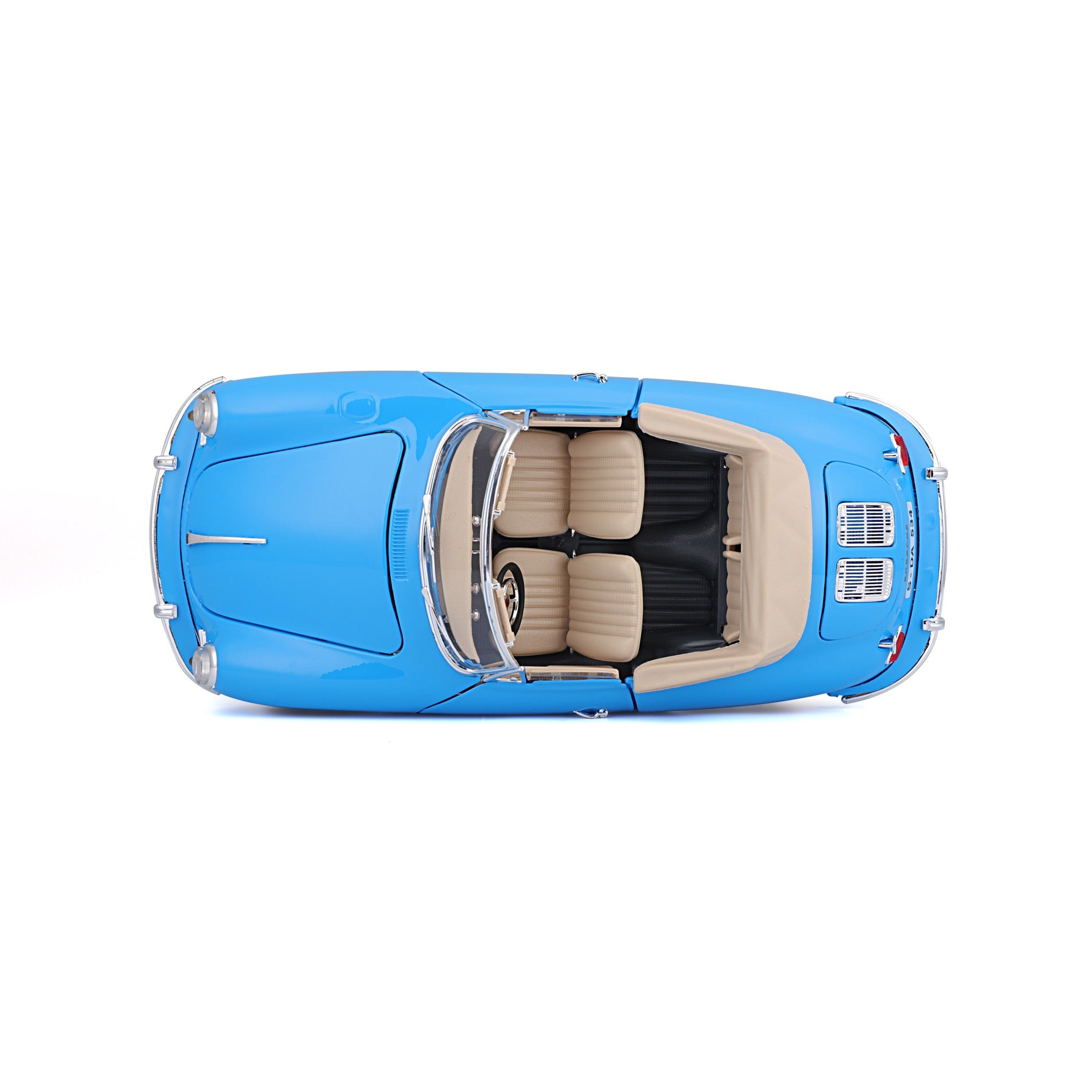 18-12025 Bburago - Porsche 356B Cabriolet (1961) blu - 1:18