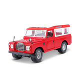 18-22063 Bburago - Land Rover Series II - Red - 1:24