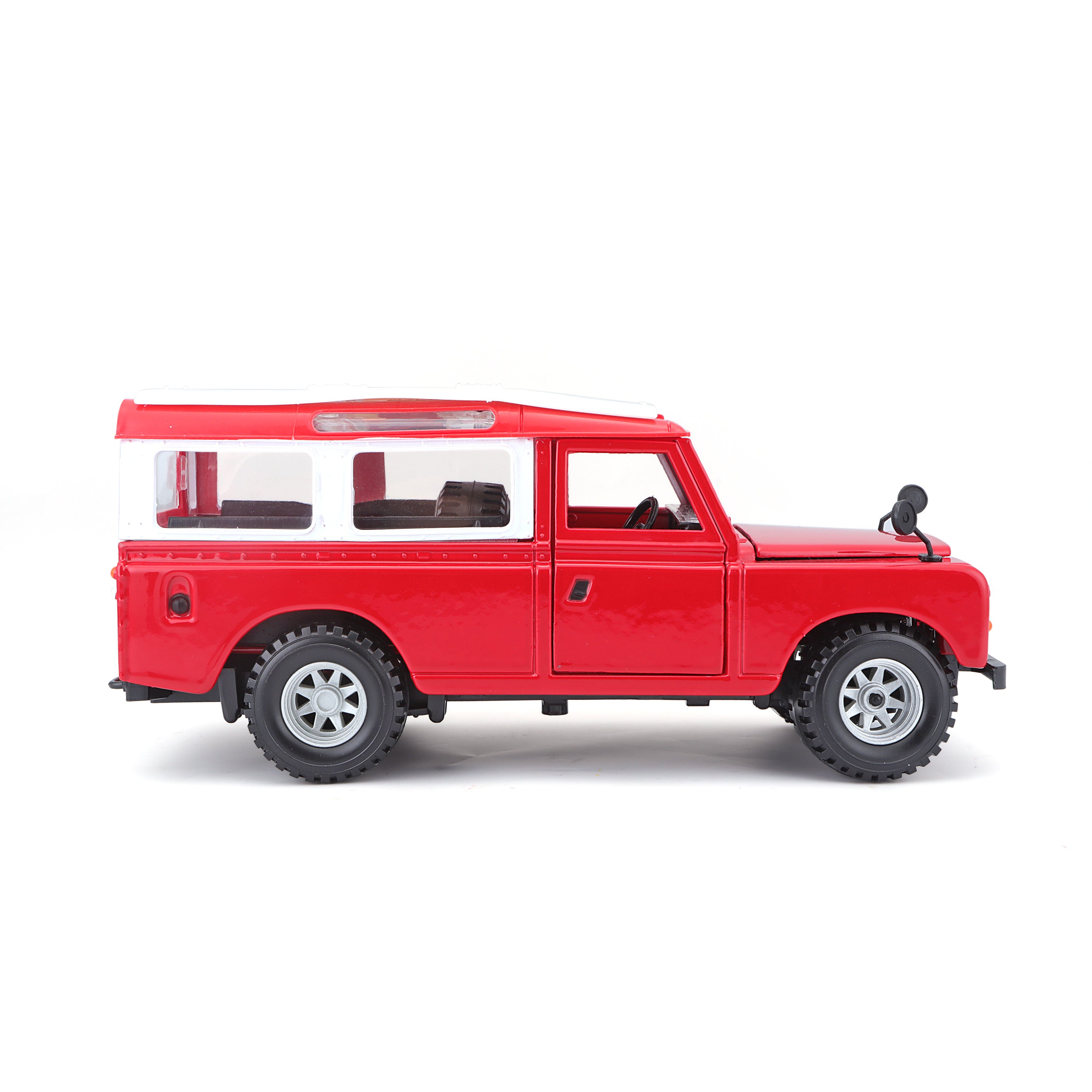 18-22063 Bburago - Land Rover Series II - Red - 1:24