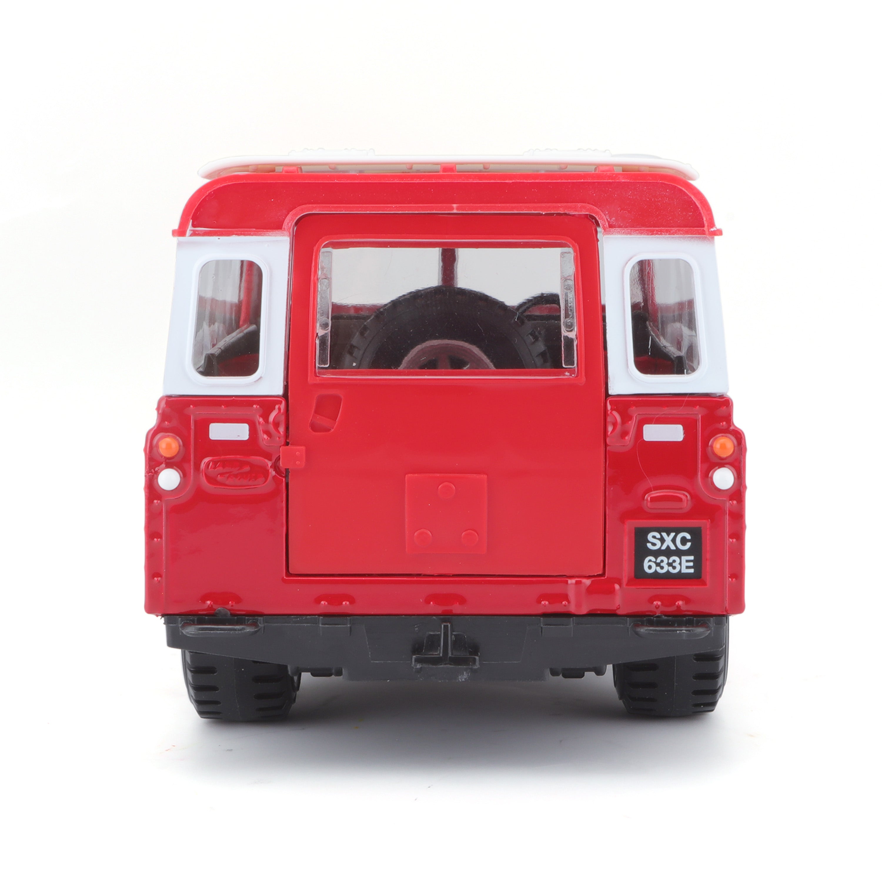 18-22063 Bburago - Land Rover Series II - Red - 1:24