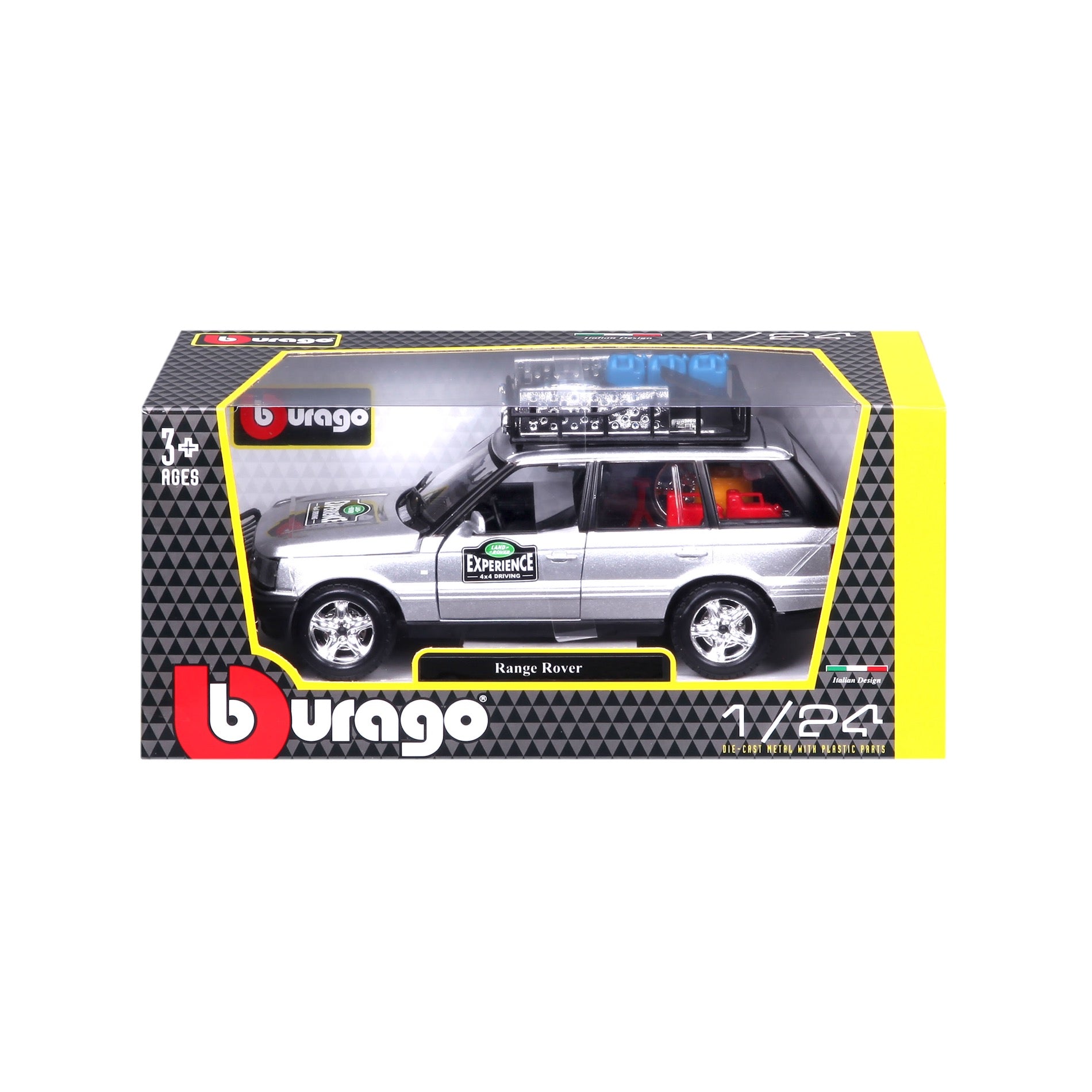 18-22061 Bburago - Range Rover Experience 4x4 - Argento - 1:24