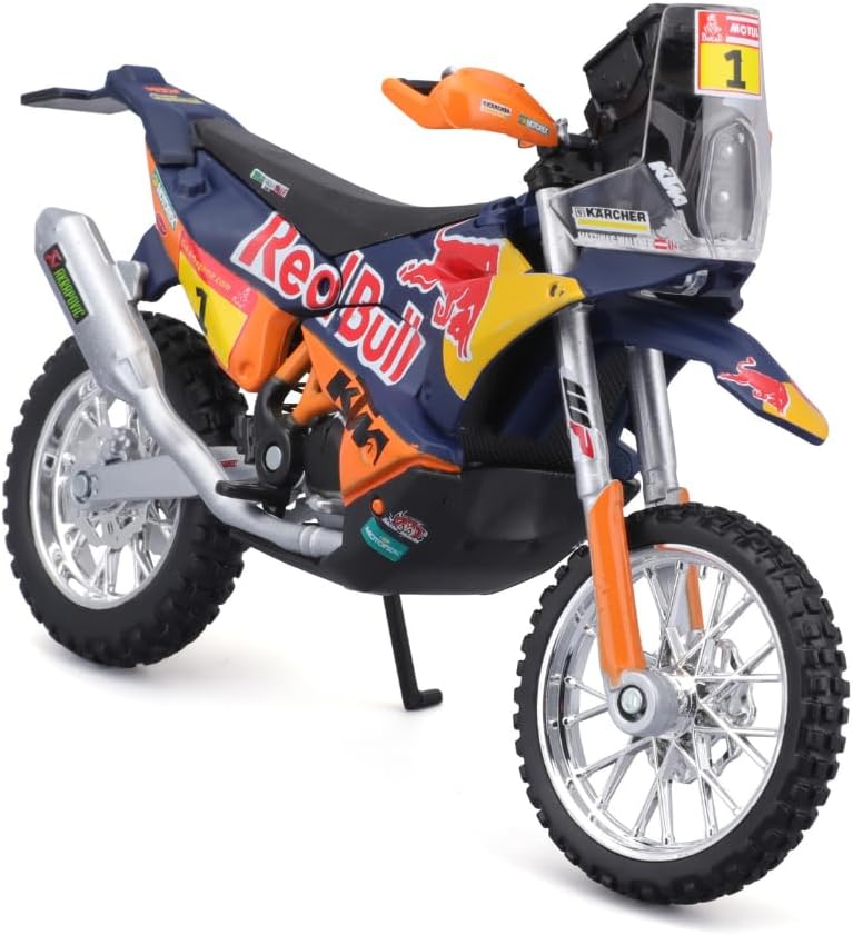 18-51070 Bburago -Moto KTM 450  REDBULL - Scala 1:18 modello casuale