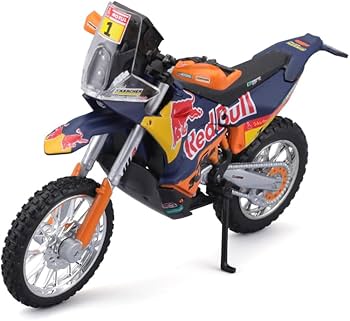 18-51070 Bburago -Moto KTM 450  REDBULL - Scala 1:18 modello casuale