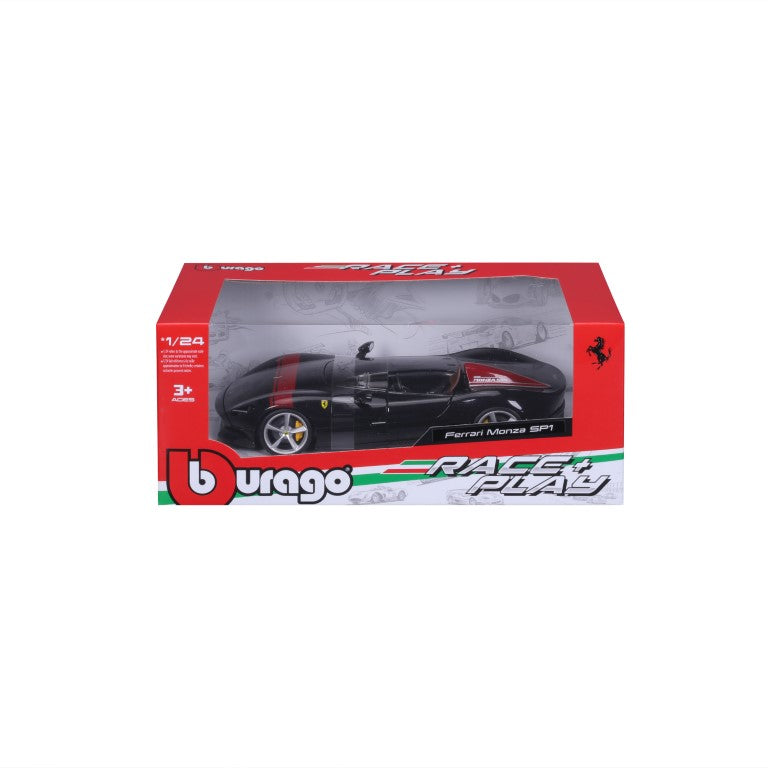 18-26027 BK - Bburago - 1:24 - Ferrari R&P - Ferrari Monza - nero
