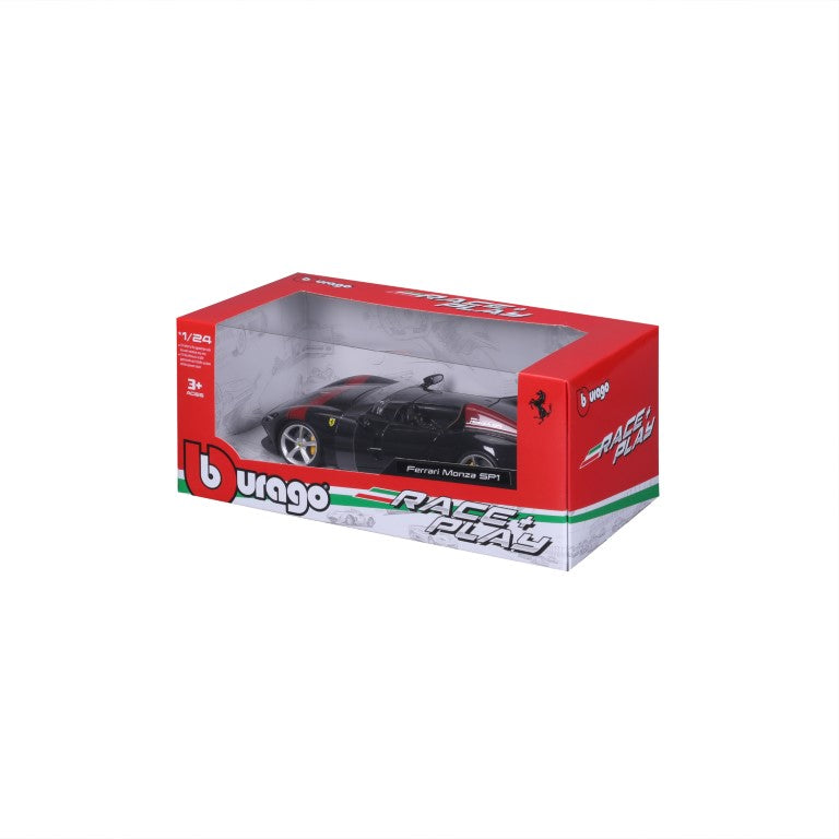 18-26027 BK - Bburago - 1:24 - Ferrari R&P - Ferrari Monza - nero