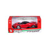 18-26001 Bburago Ferrari R&P- LaFerrari - Rosso - 1:24
