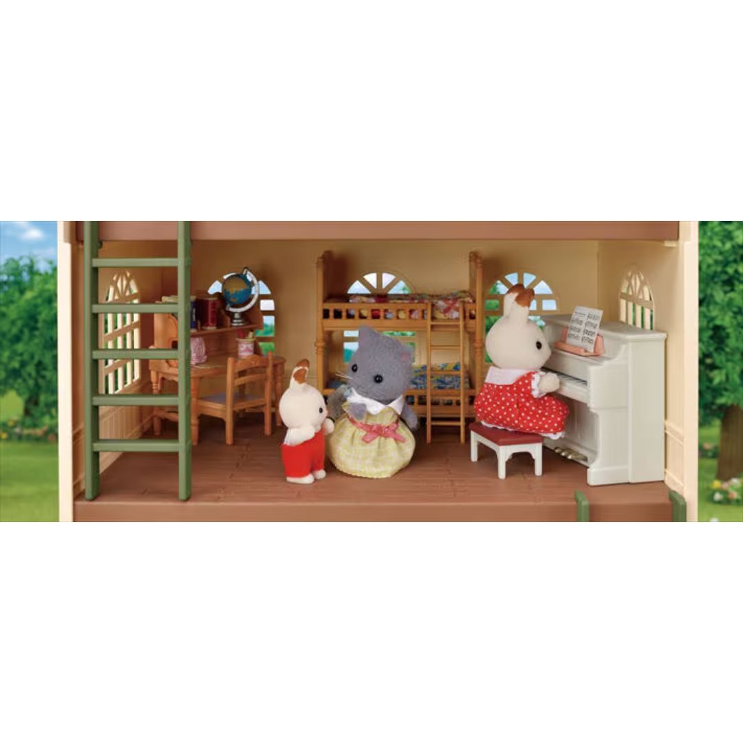 5728 Sylvanian Families - Villetta a tre piani Glicine - Gift Set