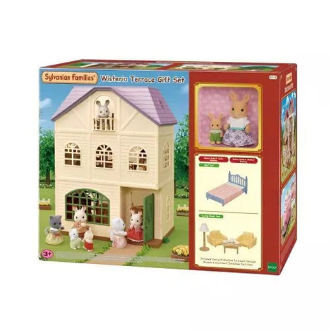 5728 Sylvanian Families - Maison à trois étages Glicine - Coffret cadeau