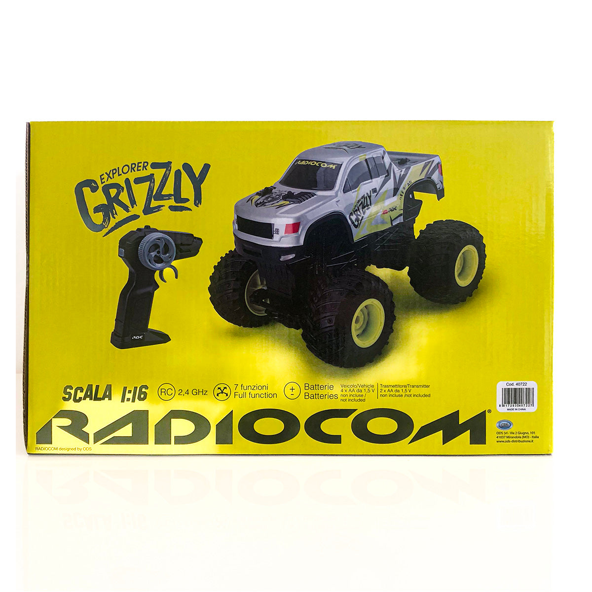 ODS 40722 Radiocom Grizzly  Auto  fuoristrada Radiocomandata scala 1:16