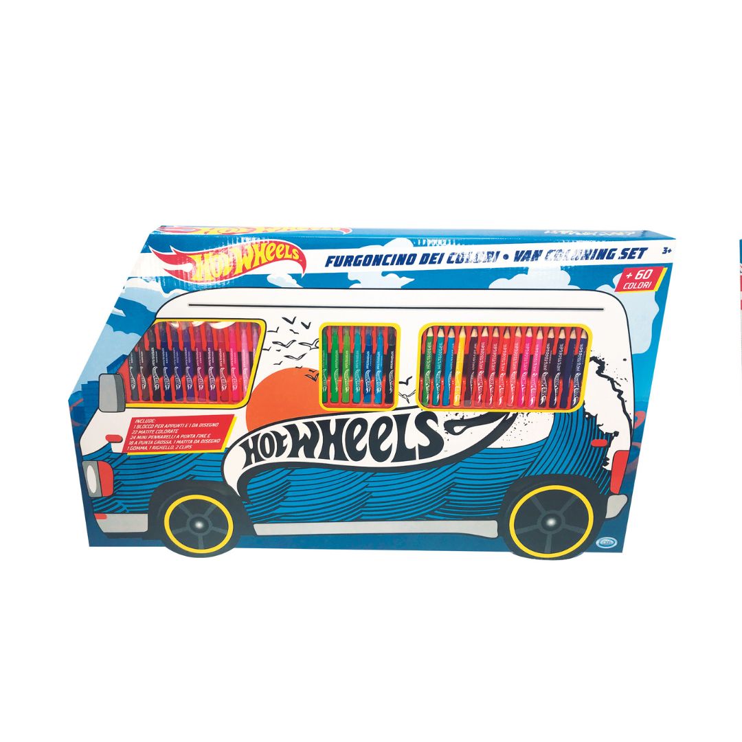 35806 ODS - Hot Wheels - Camioncino dei colori, con 60 colori