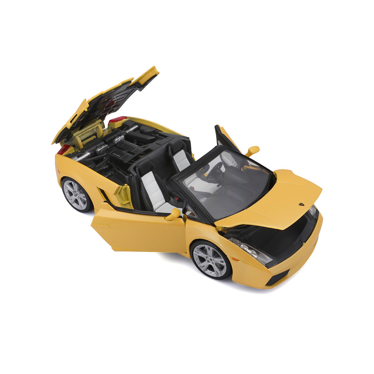 18-12016 - Bburago - 1:18 - Lamborghini Gallardo Spyder - Met Gialla
