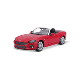 18-21083 Bburago - Fiat 124 Spider, rossa - Scala 1:24