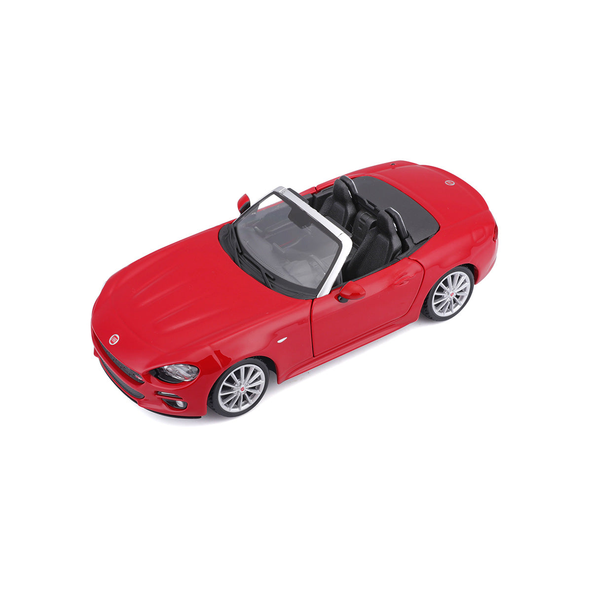 18-21083 Bburago - Fiat 124 Spider, rossa - Scala 1:24