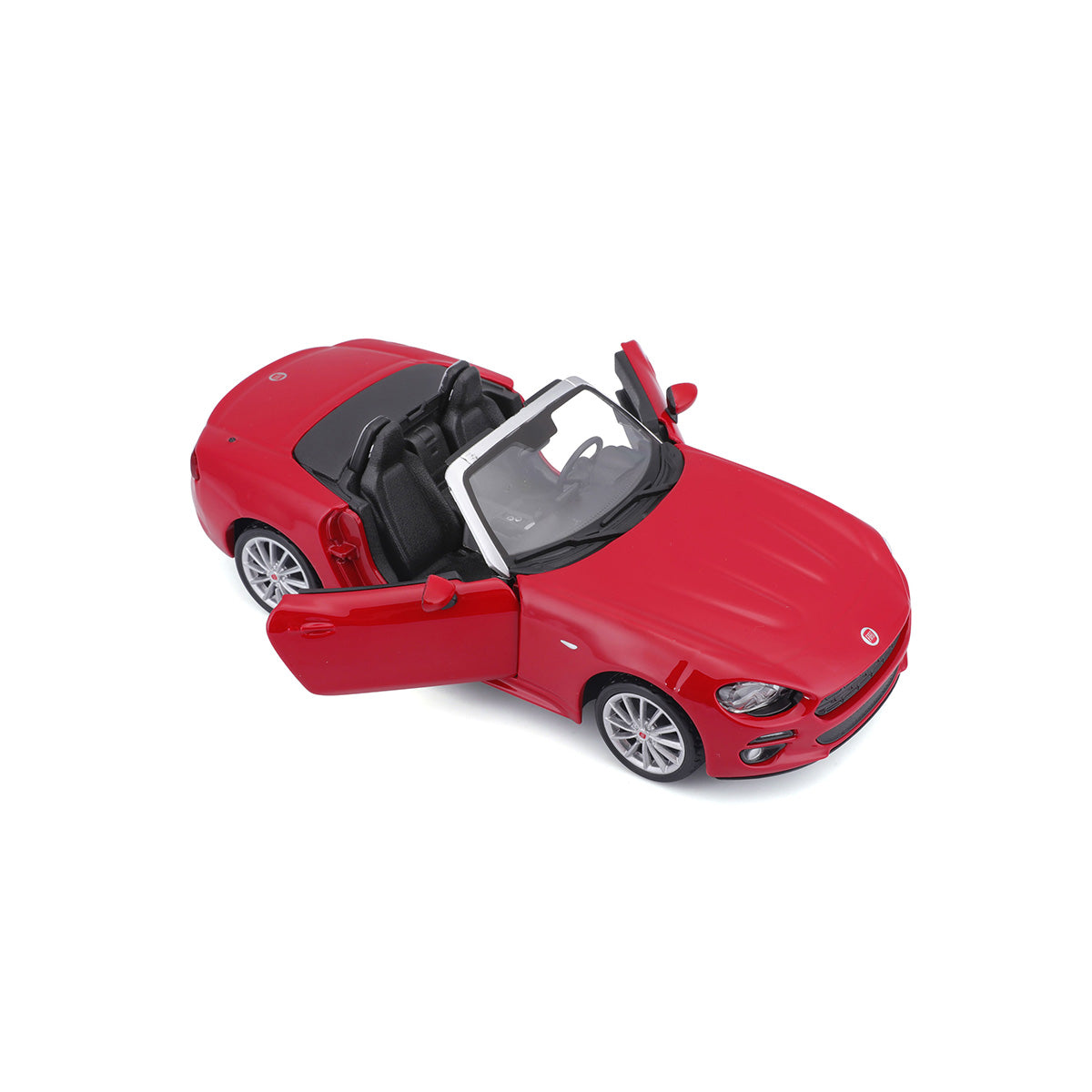 18-21083 Bburago - Fiat 124 Spider, rossa - Scala 1:24