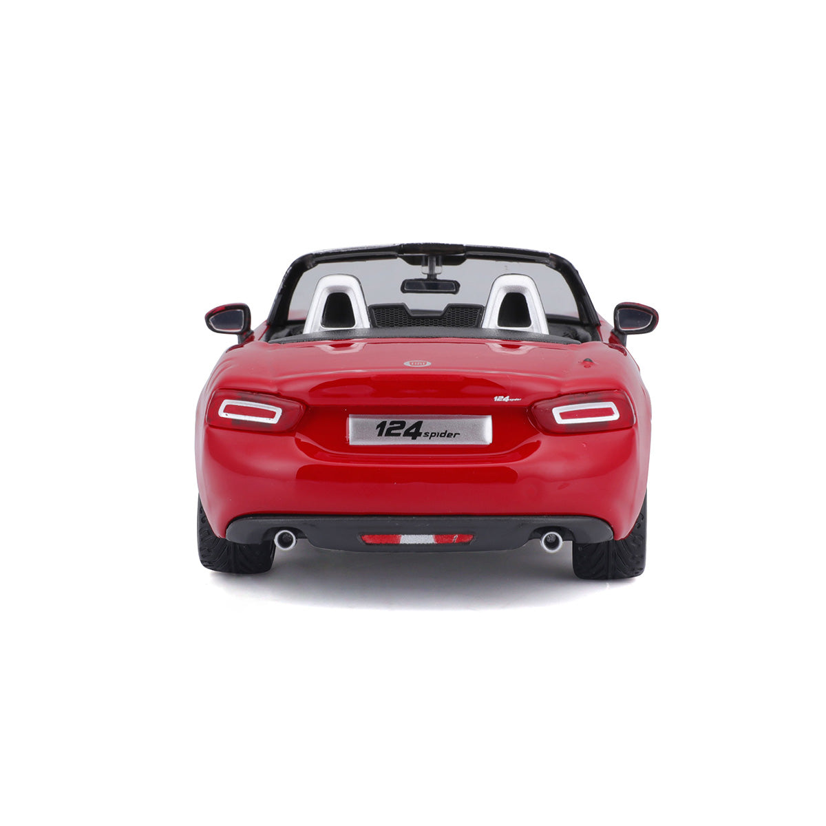18-21083 Bburago - Fiat 124 Spider, rossa - Scala 1:24