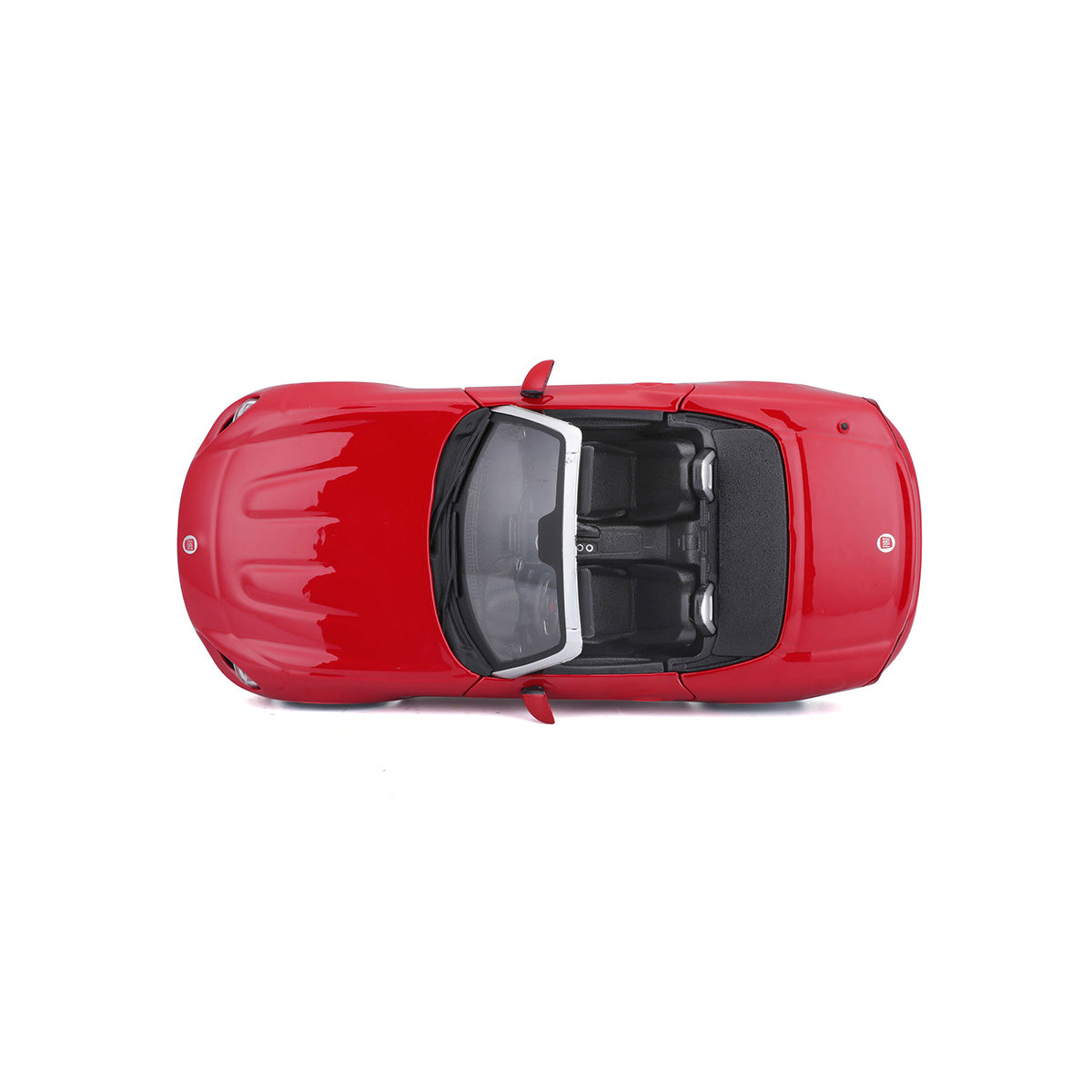 18-21083 Bburago - Fiat 124 Spider, rossa - Scala 1:24