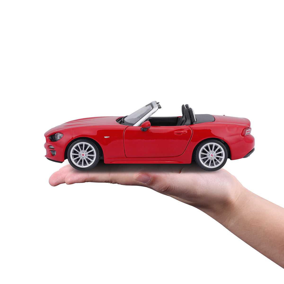 18-21083 Bburago - Fiat 124 Spider, rossa - Scala 1:24