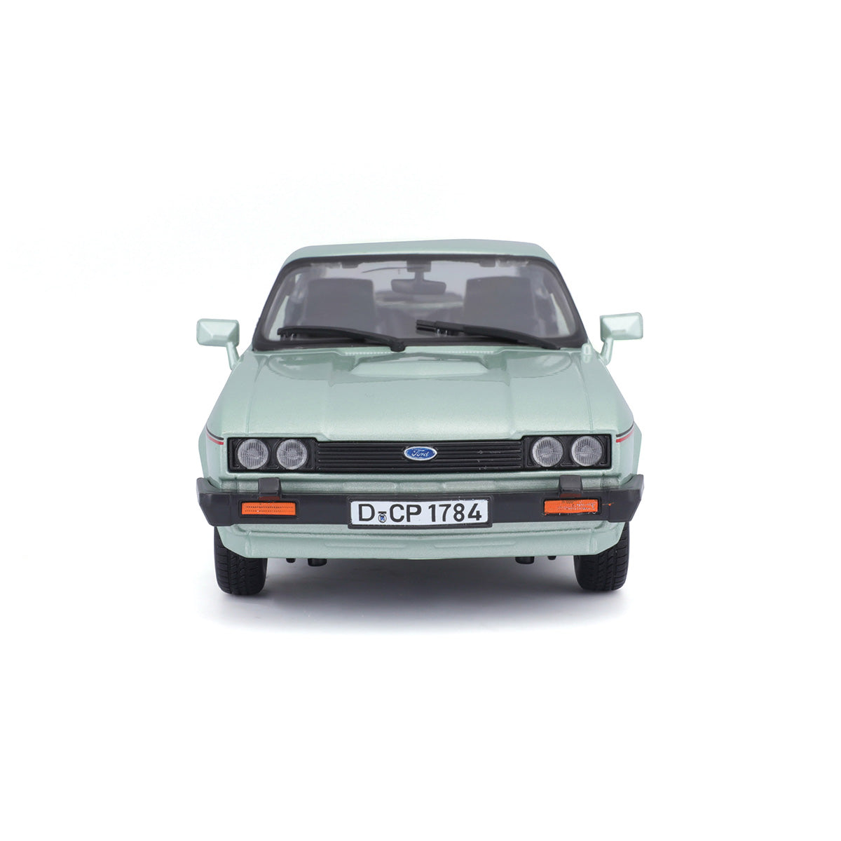 18-21093 GN Bburago - Ford Capri GT (1982), verde -  Scala 1:24