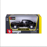 18-21093 Bburago - Ford Capri GT (1982), nera - Scala 1:24
