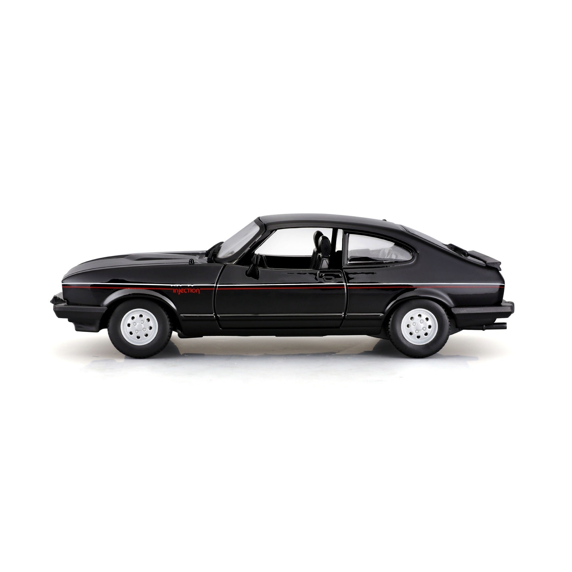 18-21093 Bburago - Ford Capri GT (1982), nera - Scala 1:24