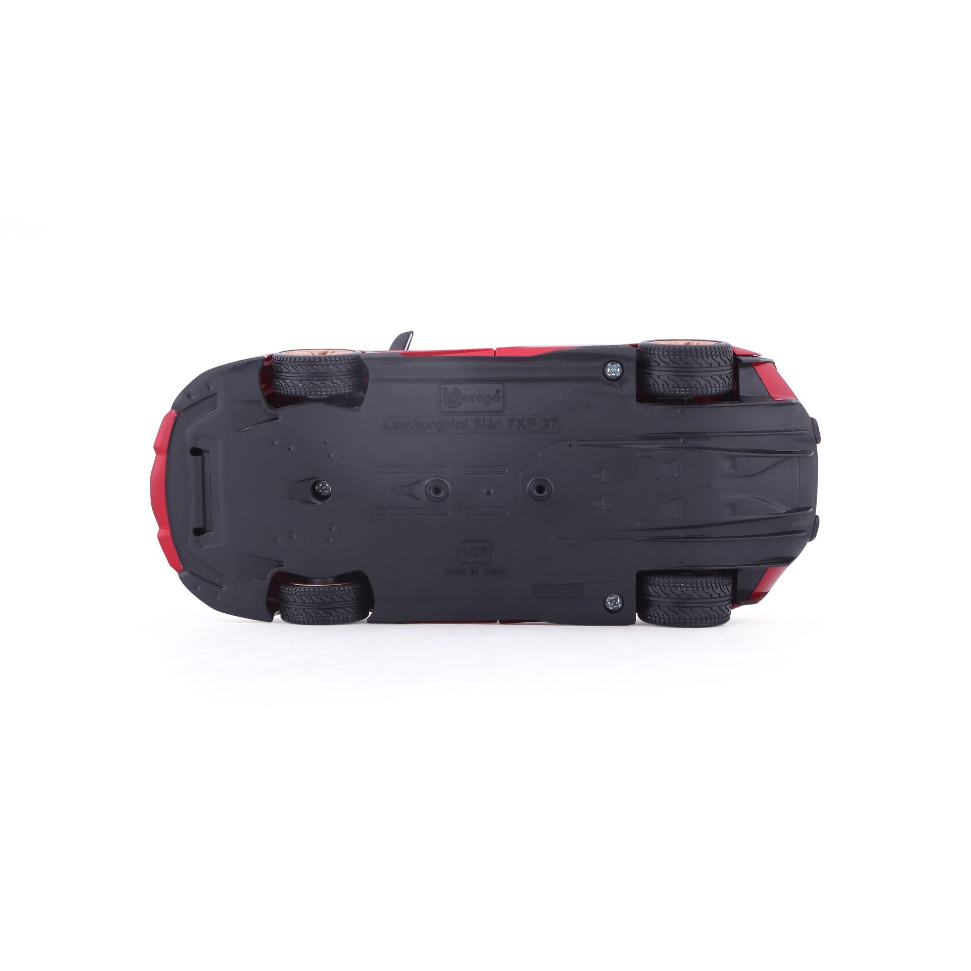 18-21099 RD Bburago - Lamborghini Sian FKP 37, rossa - Scala 1:24