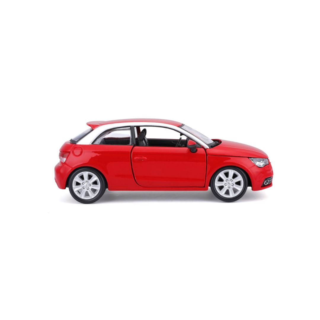 18-22127 Bburago - Audi A1, rosso - Scala 1:24