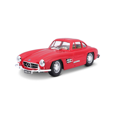 18-22023 RD Bburago - Mercedes-Benz 300 SL (1954), rossa - Scala 1:24