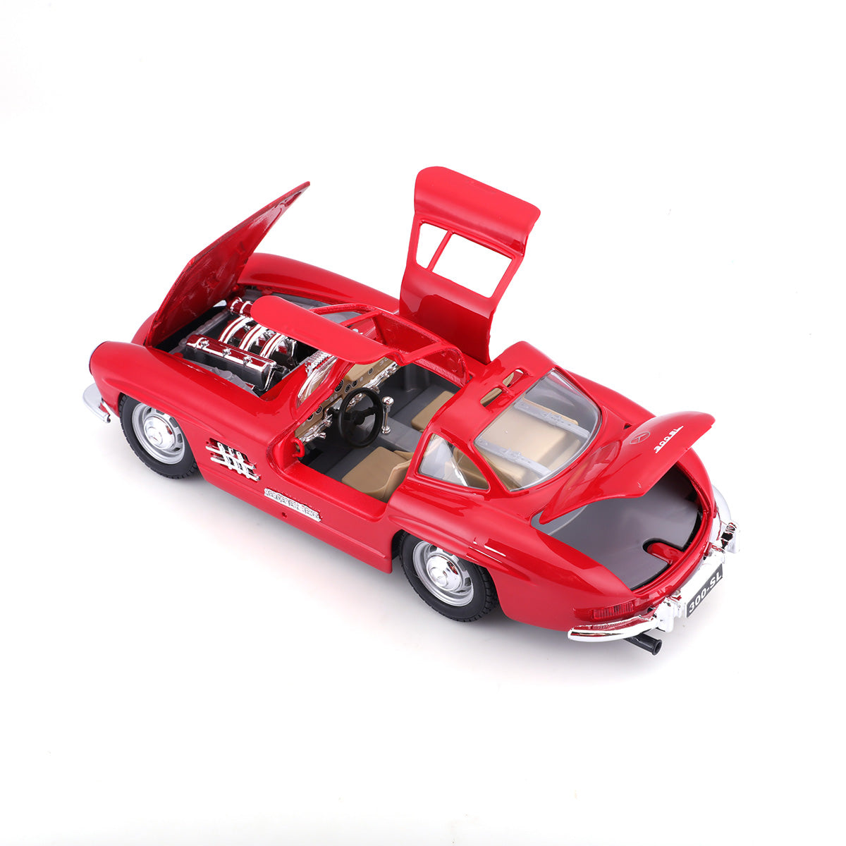 18-22023 RD - Bburago - 1:24 - 1954 Mercedes-Benz 300 SL - Rossa